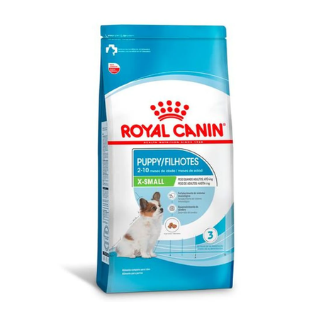 Ração Royal Canin X-Small para Cães Filhotes de Porte Mini 2,5Kg