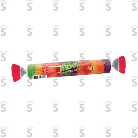  Goma Dori Jubes Gelatina Trop Embalagem 48g