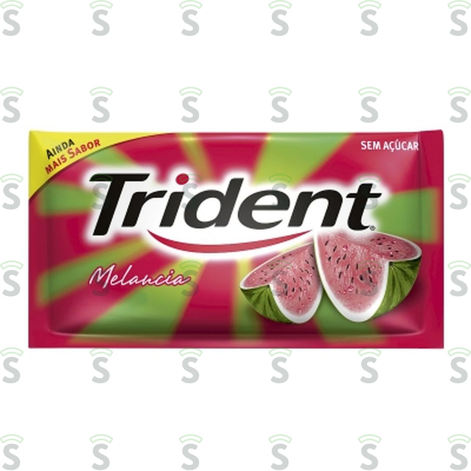 Goma de Mascar Trident Melancia Embalagem 9.6G