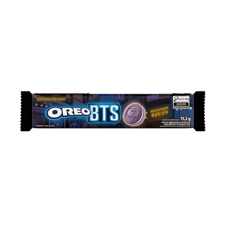 Biscoito Oreo Recheado Baunilha Panqueca Doce Bts Pacote 75,2g 
  360-1