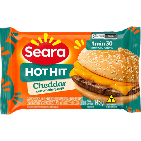 Hot Hit Seara 145g - Cheddar