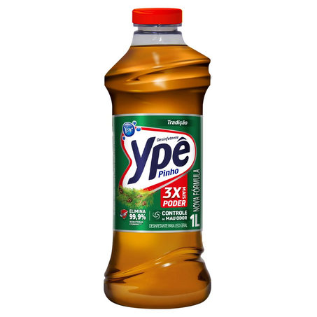 Desinfetante Ypê 1 Litro - Pinho - Tradição