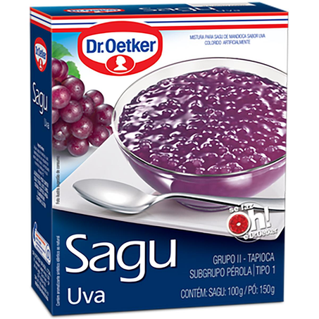 Sagu Dr. Oetker 250g - Uva