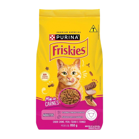 Alimento Para Gatos Friskies Megamix Especial 850g