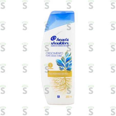  Shampoo Head & Shoulders Crescimento  Frasco 200ml