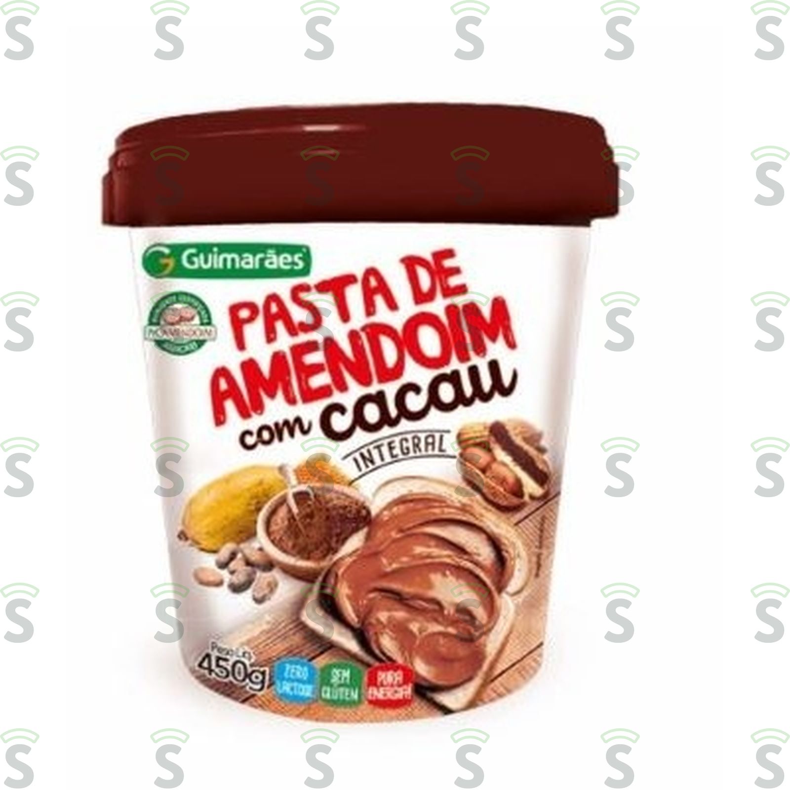 Pasta de Amendoim com Cacau Guimarães Embalagem 450G