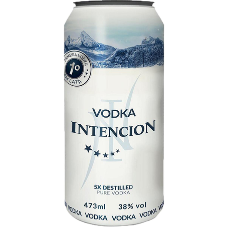 Vodka Intencion 473ml - Lata