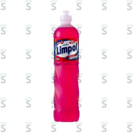  Detergente Líquido Limpol Maçã  Squeeze 500ml