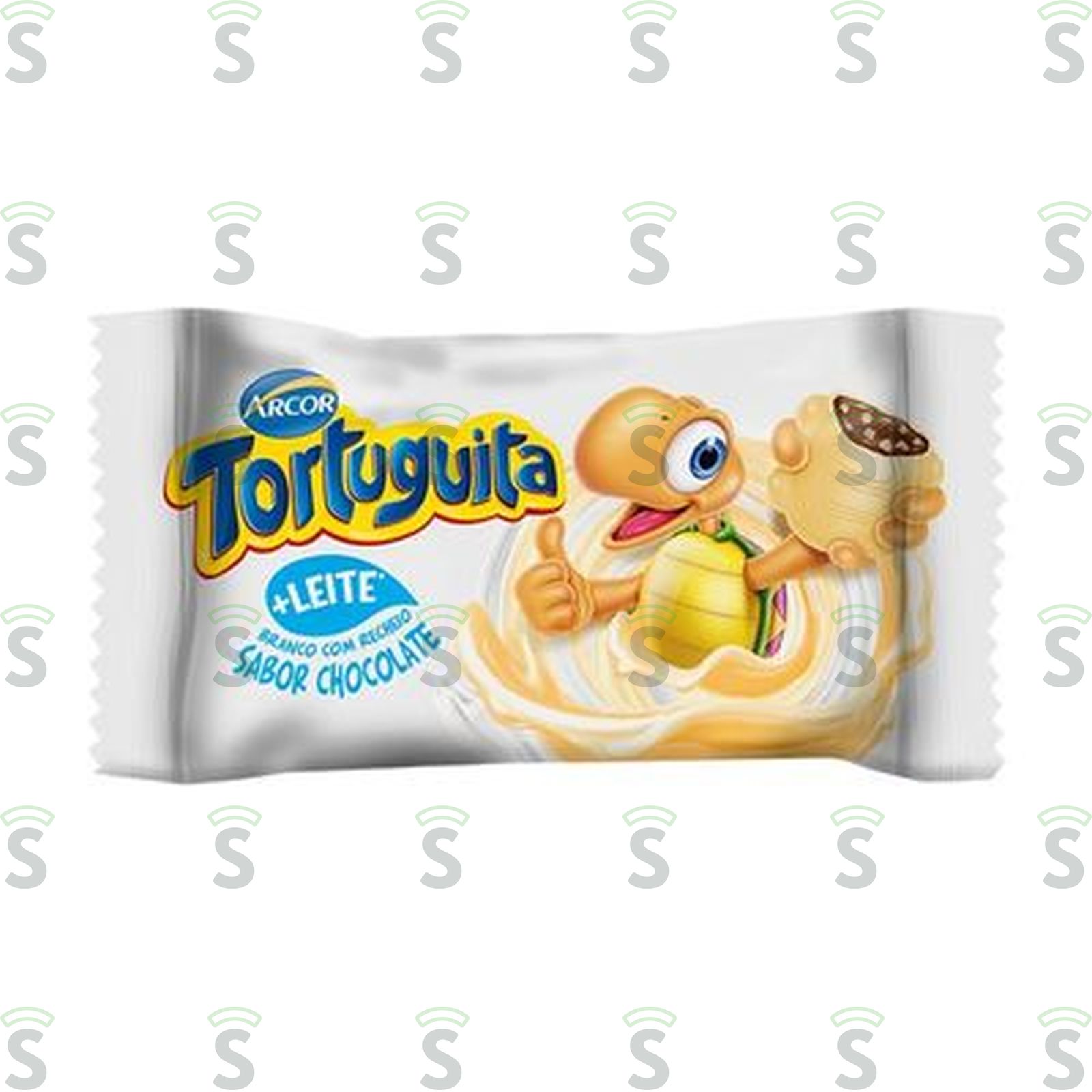 Chocolate Arcor Tortuguita Chocolate Branco 15.5G
