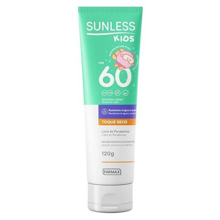 Protetor Solar Sunless Kids 60 Fps 120g