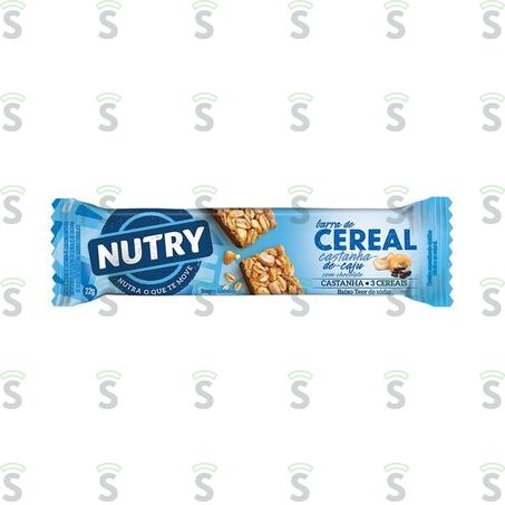  Nutry-barra Cereais 22g Cast Caju Chocol