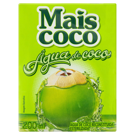 Água de Coco Mais Coco 200ml - TP