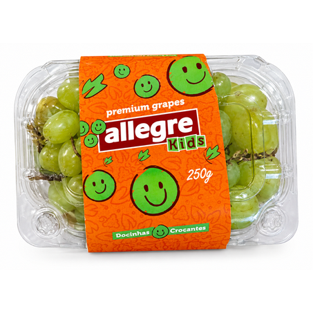 Allegre Uva Verde Premium Grapes Kids 250g
