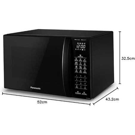 Forno de Micro-ondas Panasonic 34 Litros - NN-ST66 - Preto - 127V