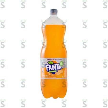  Refrigerante Fanta Laranja Zero 2lt
