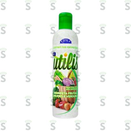  Desinfetante Para Hortifruticola Coala Utilis Embalagem 300ml