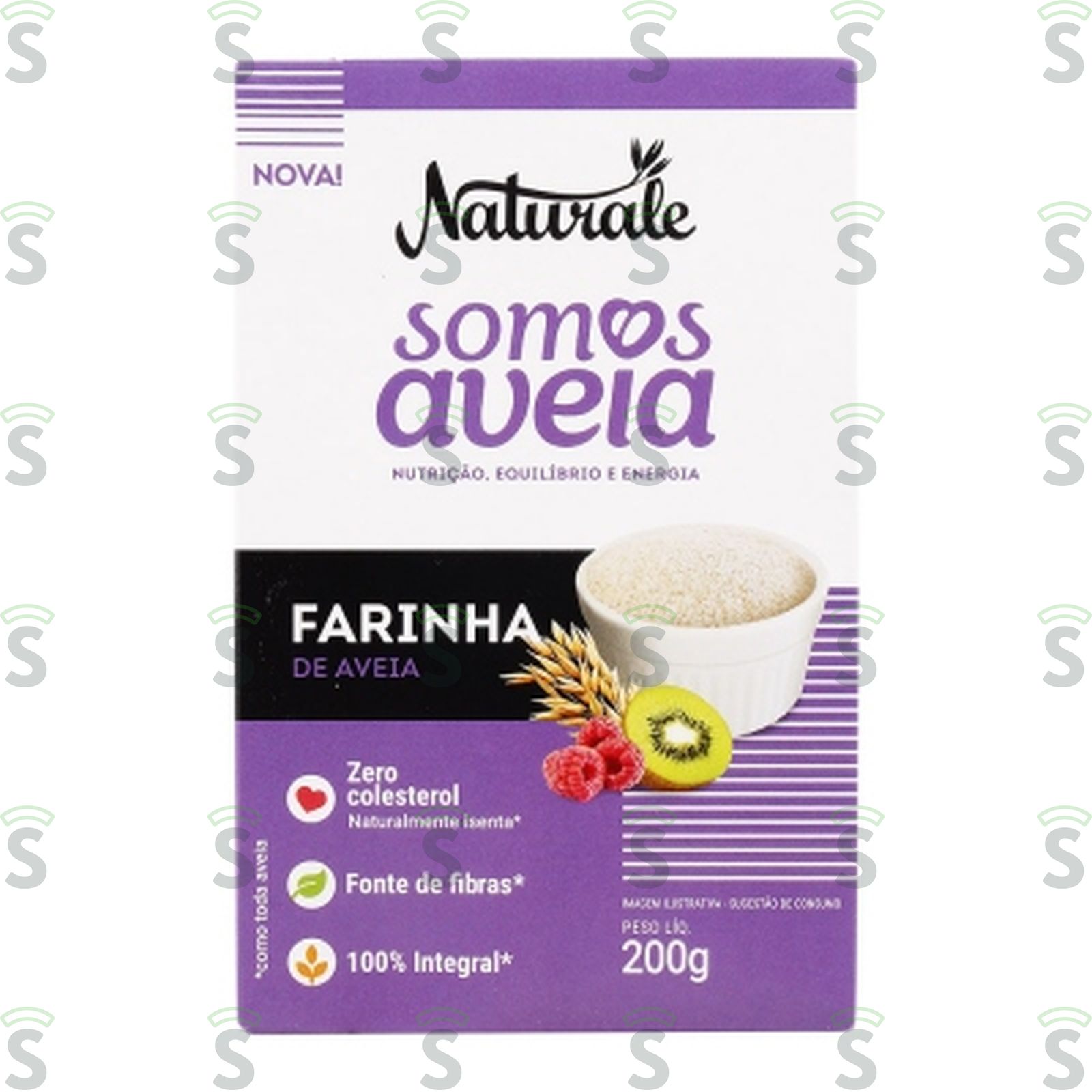 Farinha de Aveia Naturale Somos Aveia Caixa 200gr
