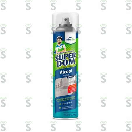  Alcool Aerossol 66,6º Dom Line 400ml