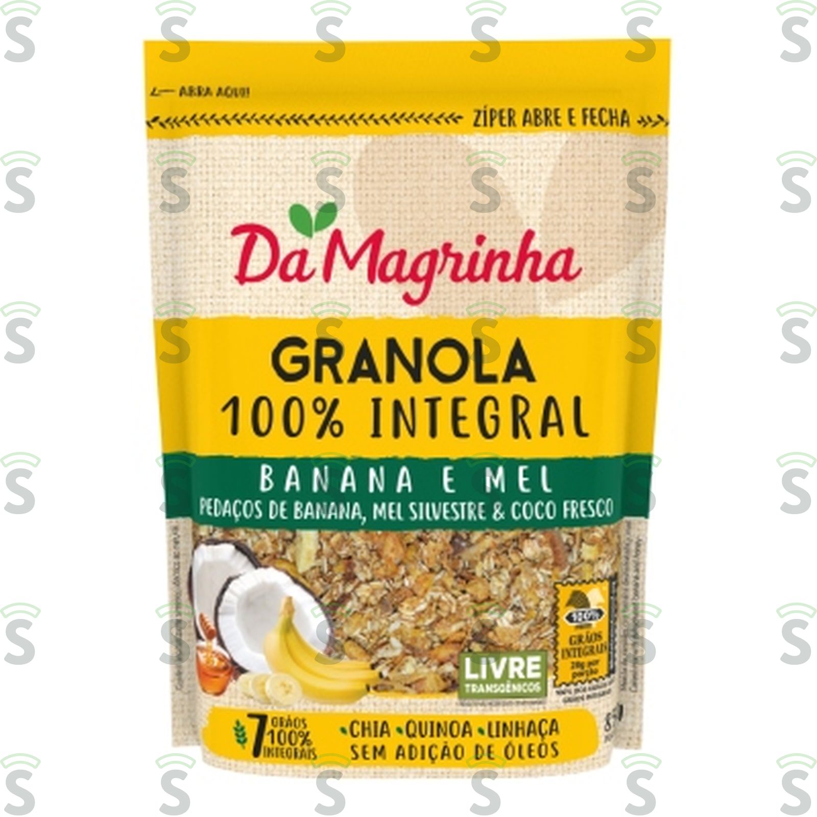 Granola Banana Mel Da Magrinha 850G
