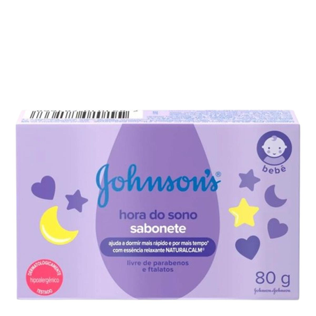 Sabonete Johnsons Baby 80g - Hora do Sono