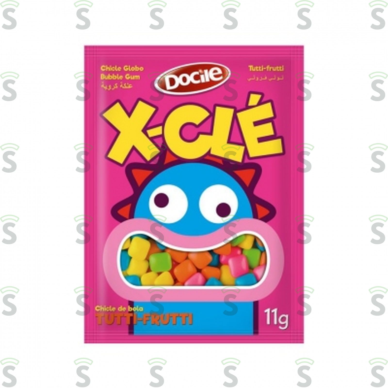 Chiclete X-Cle Docile Tuti Fruti 11G