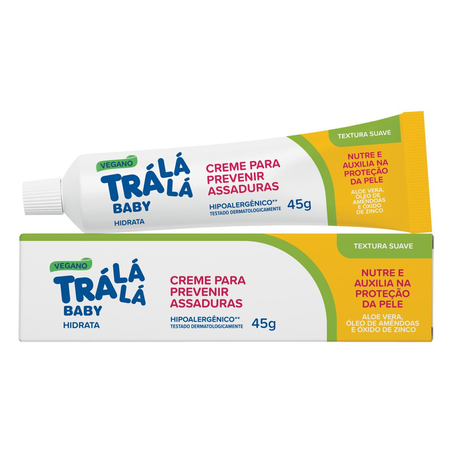 Creme contra Assaduras Trá-lá-lá 45g - Hidratante