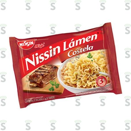  Macarrão Instantâneo Nissin Costela 85g