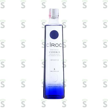  Vodka 5x Destilada Ciroc Garrafa 750ml