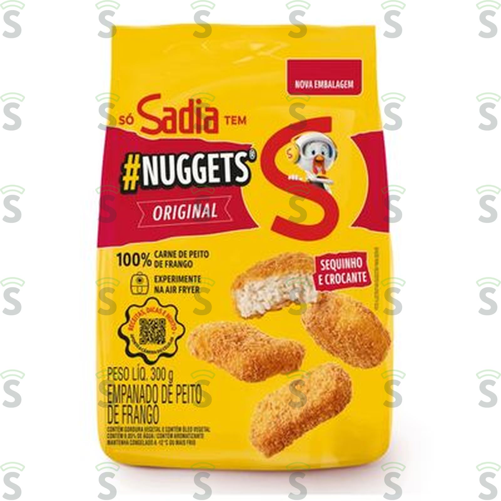 Empanado Sadia Nuggets Frango Tradicional 300G