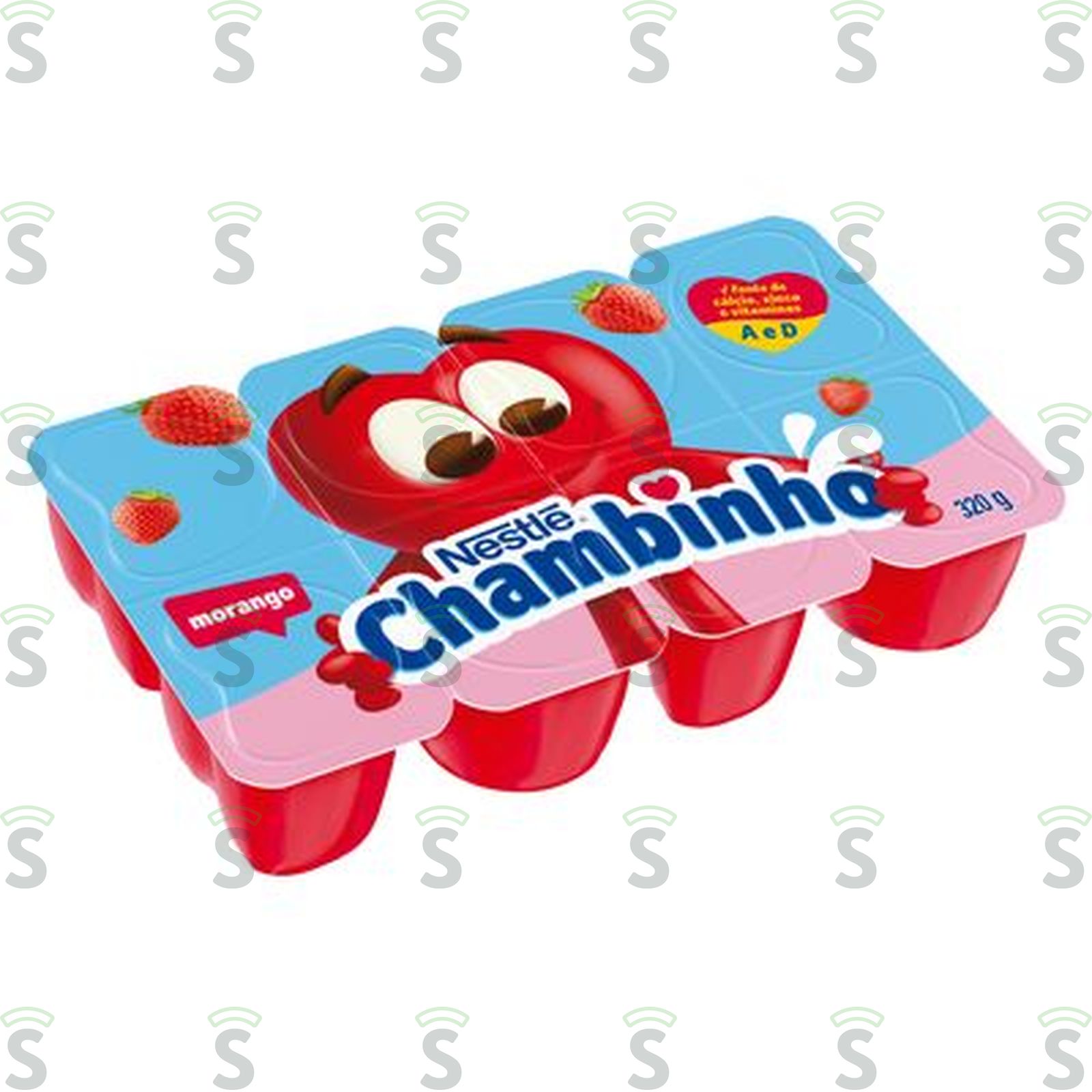 Nestle-chambinho 320g morango
