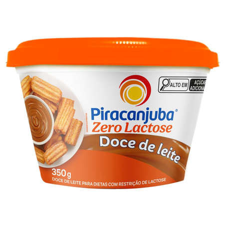 Doce de Leite Piracanjuba 350g - Zero Lactose
