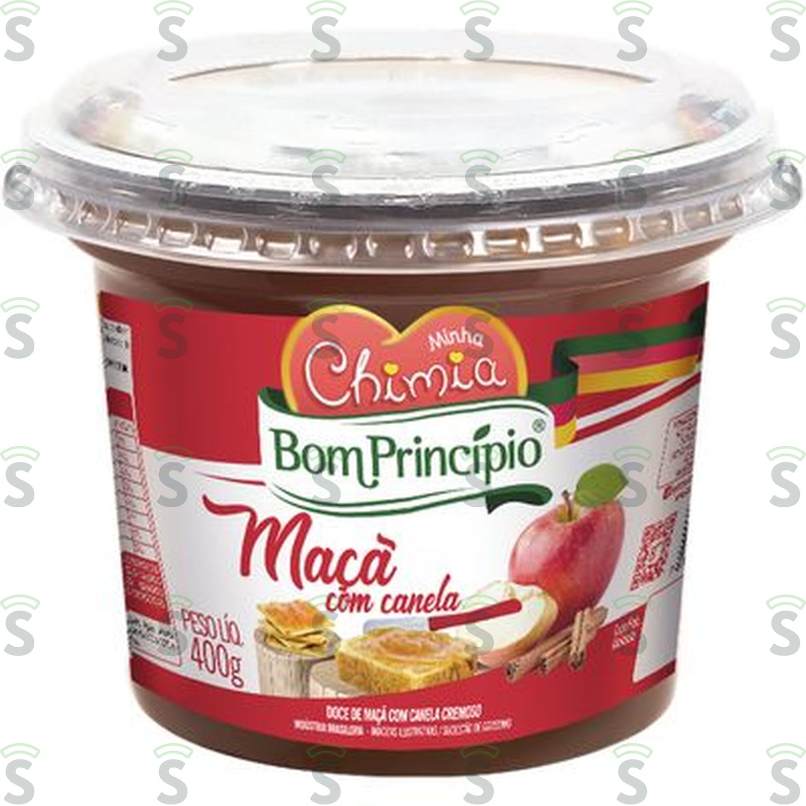 Bom principio-doce 400g maca canela