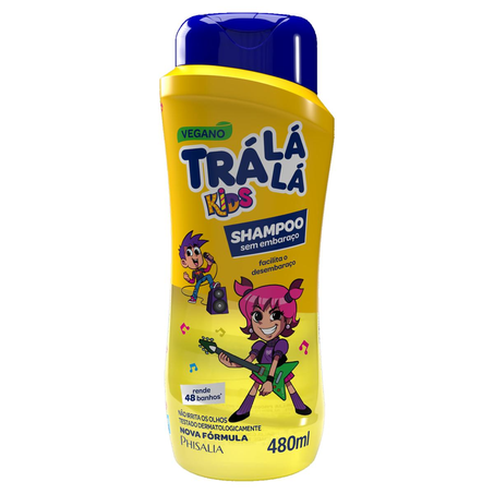 Shampoo Trá Lá Lá Kids 480ml - Sem Embaraço