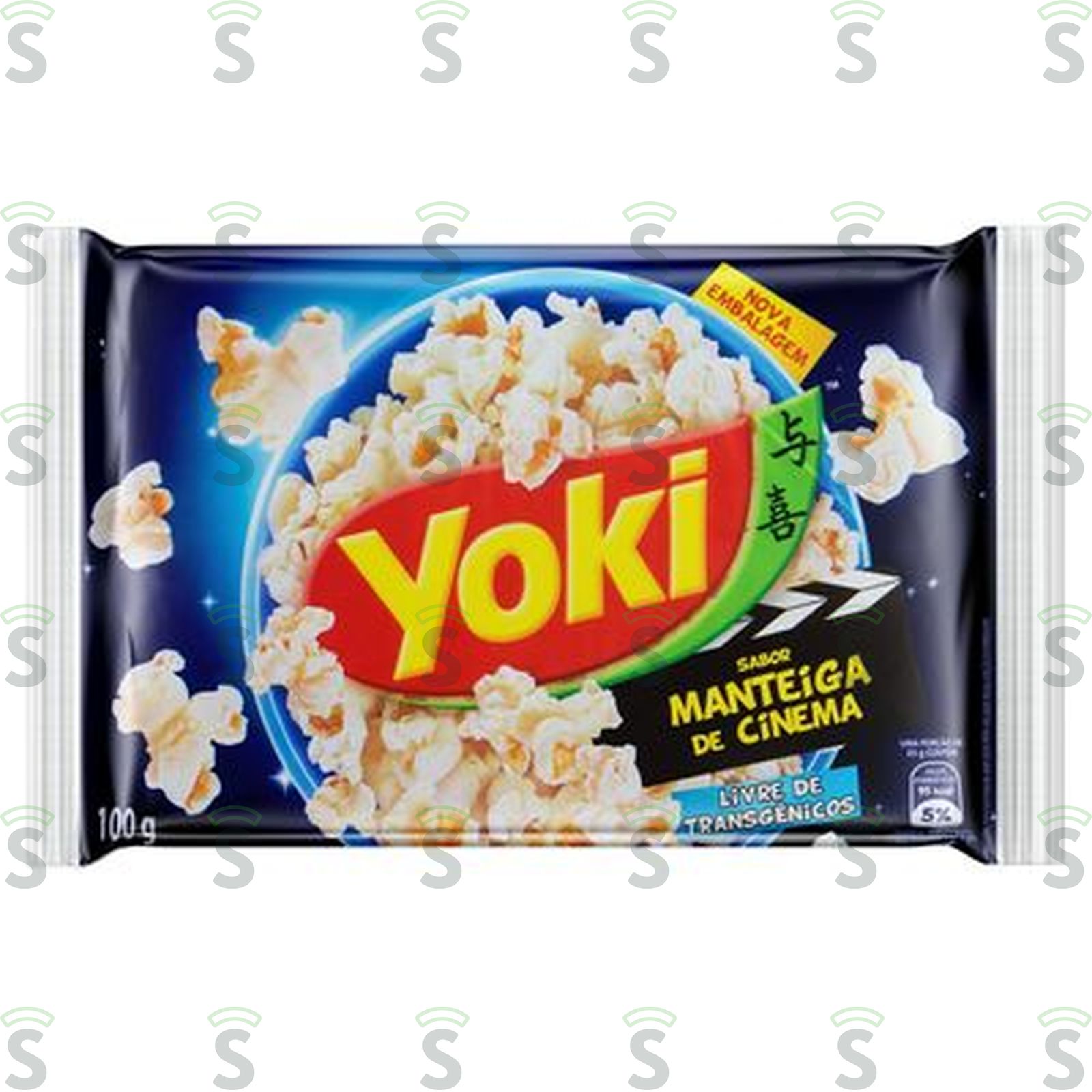 Pipoca micro yoki manteiga cinema 100gr