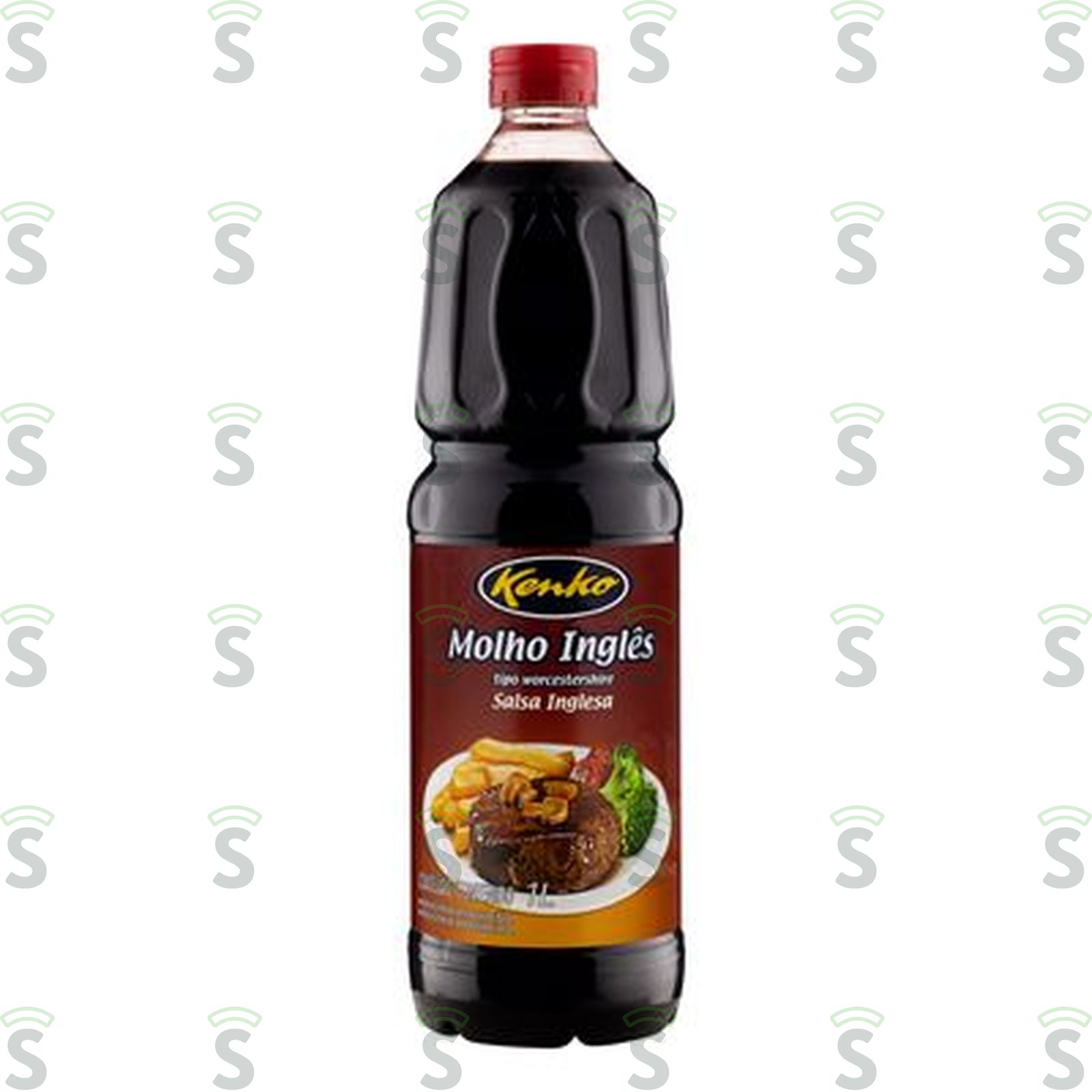 Molho Inglês Kenko tipo Worcestershire Garrafa 1lt