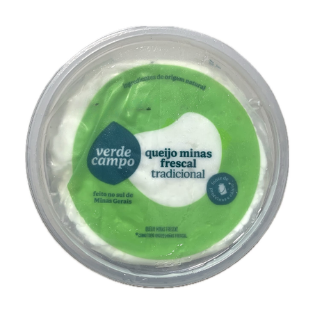 Queijo minas frescal verde campo - aproximadamente 500g
