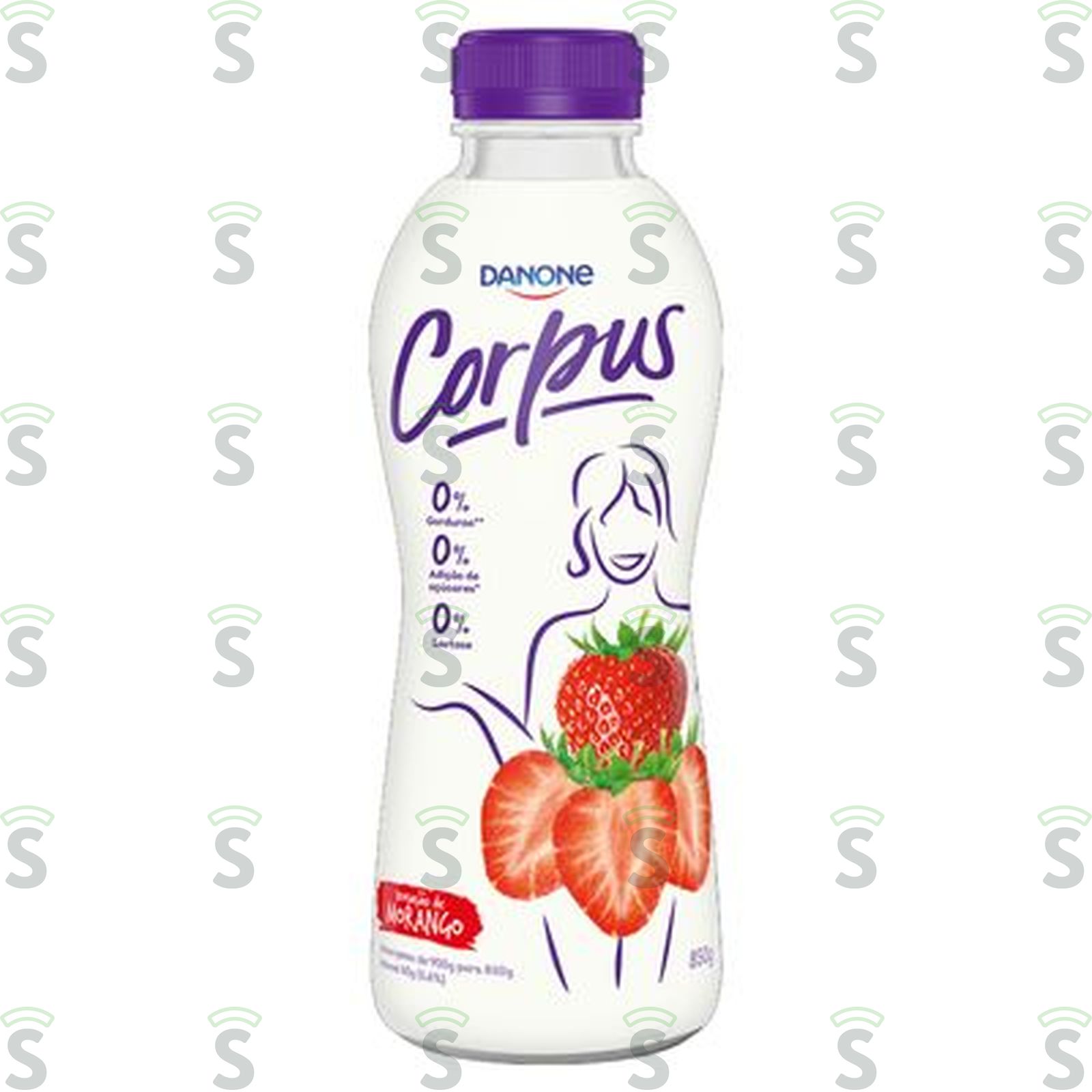 Iogurte Light Corpus Líquido Morango 850G