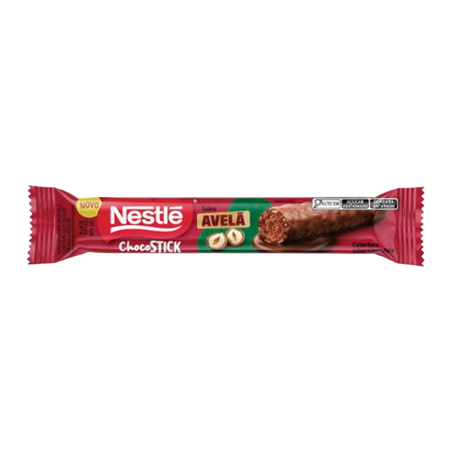 CHOCOLATE NESTLÉ CHOCO STICK AVELÃ 26G