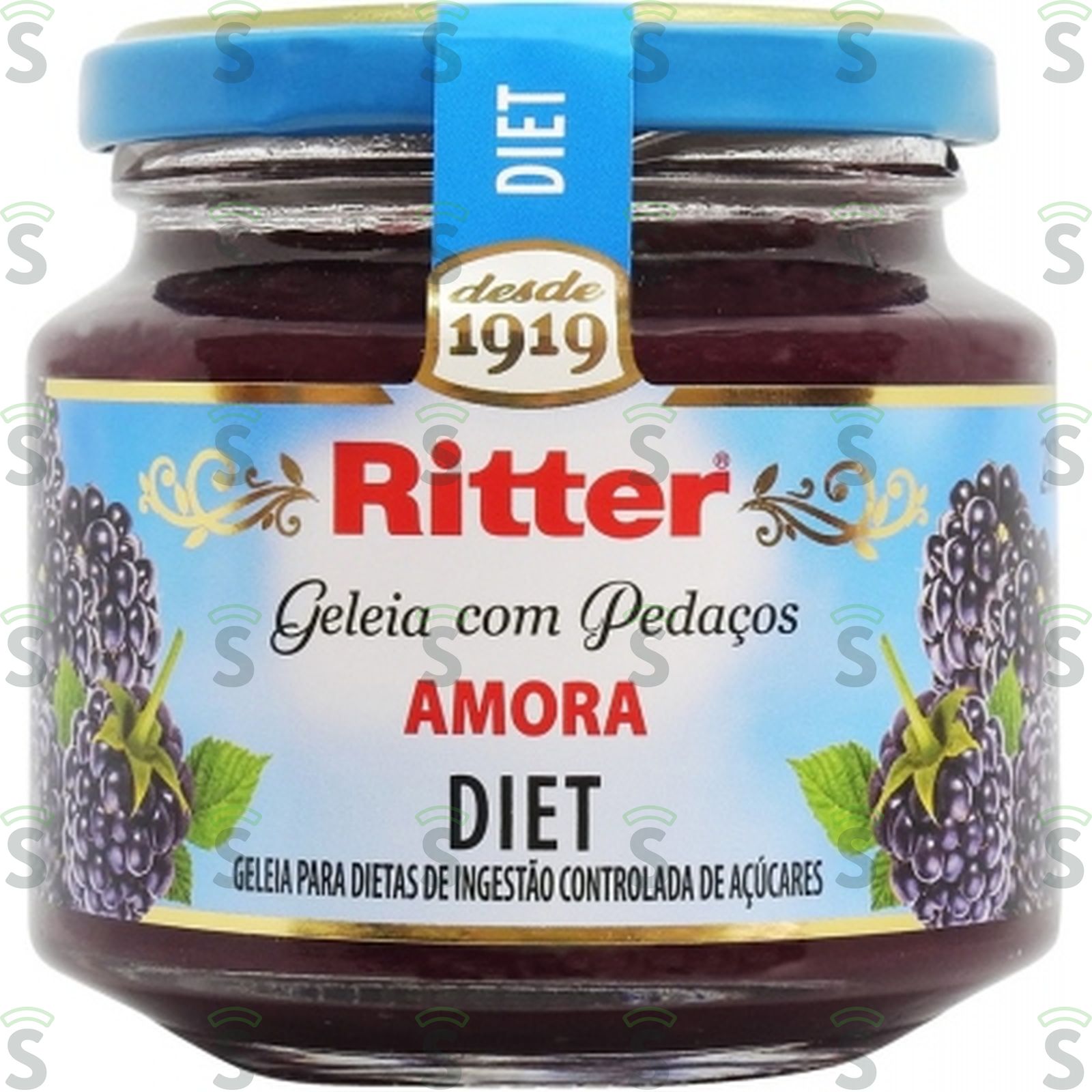 Geléia Ritter Diet Amora Vidro 260G