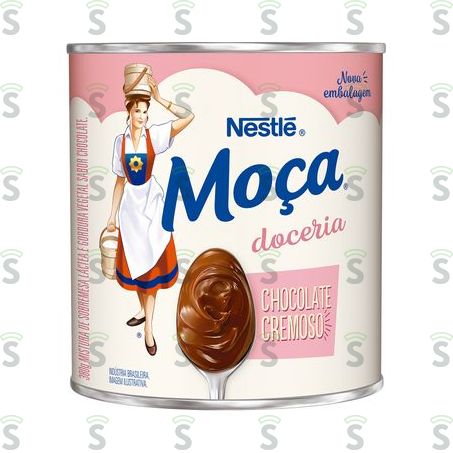  Sobremesa Moça Doceria Cobertura Chocolate 380g