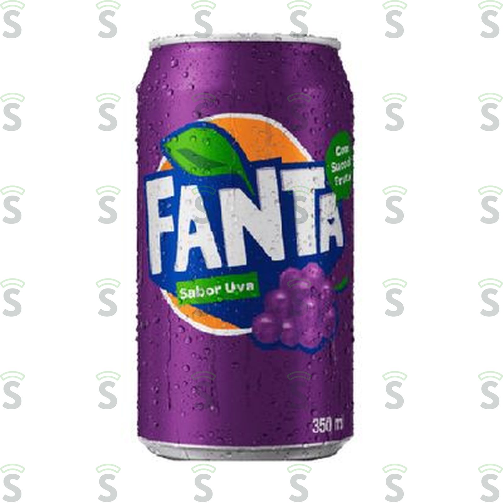 Fanta-refri 350ml uva lata