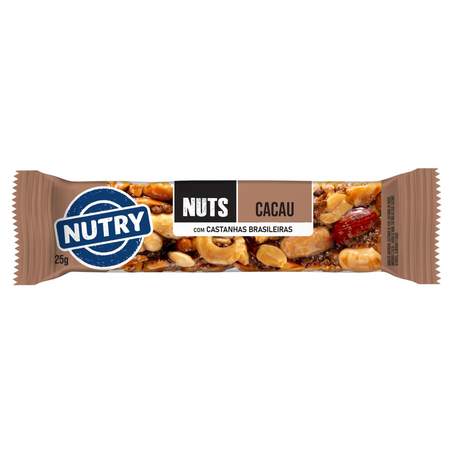 Barra de Cereal Nutry Nuts 25g - Cacau