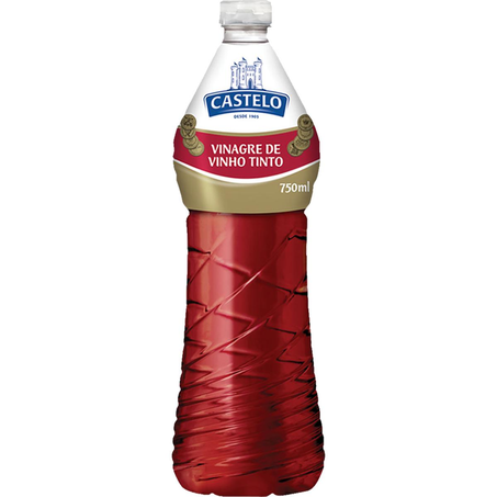 Vinagre Castelo 750ml - Vinho Tinto
