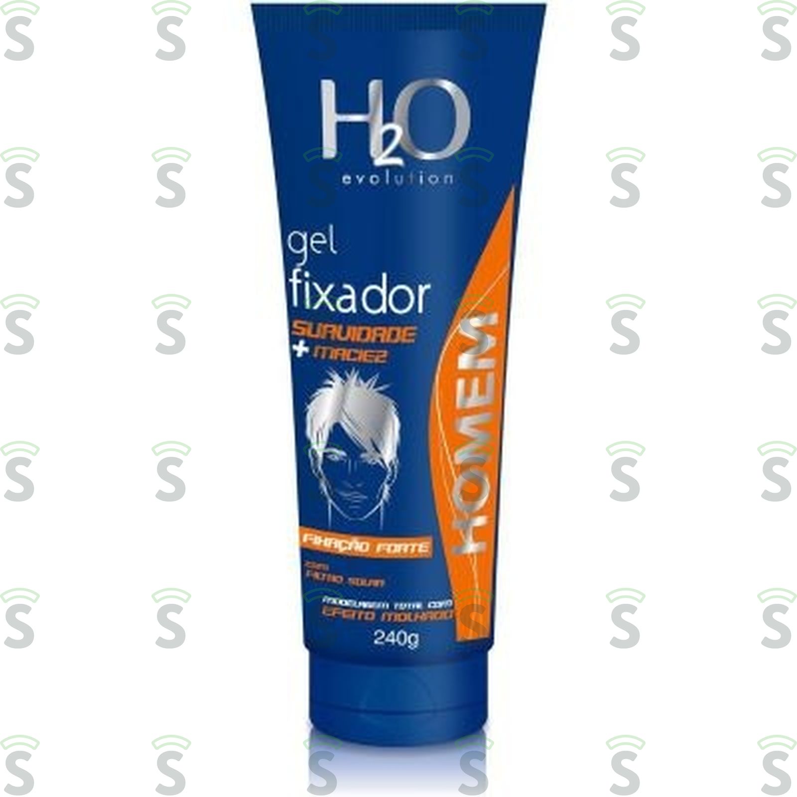 Gel Fixador H2o Suavidade + Maciez Squeeze 240gr