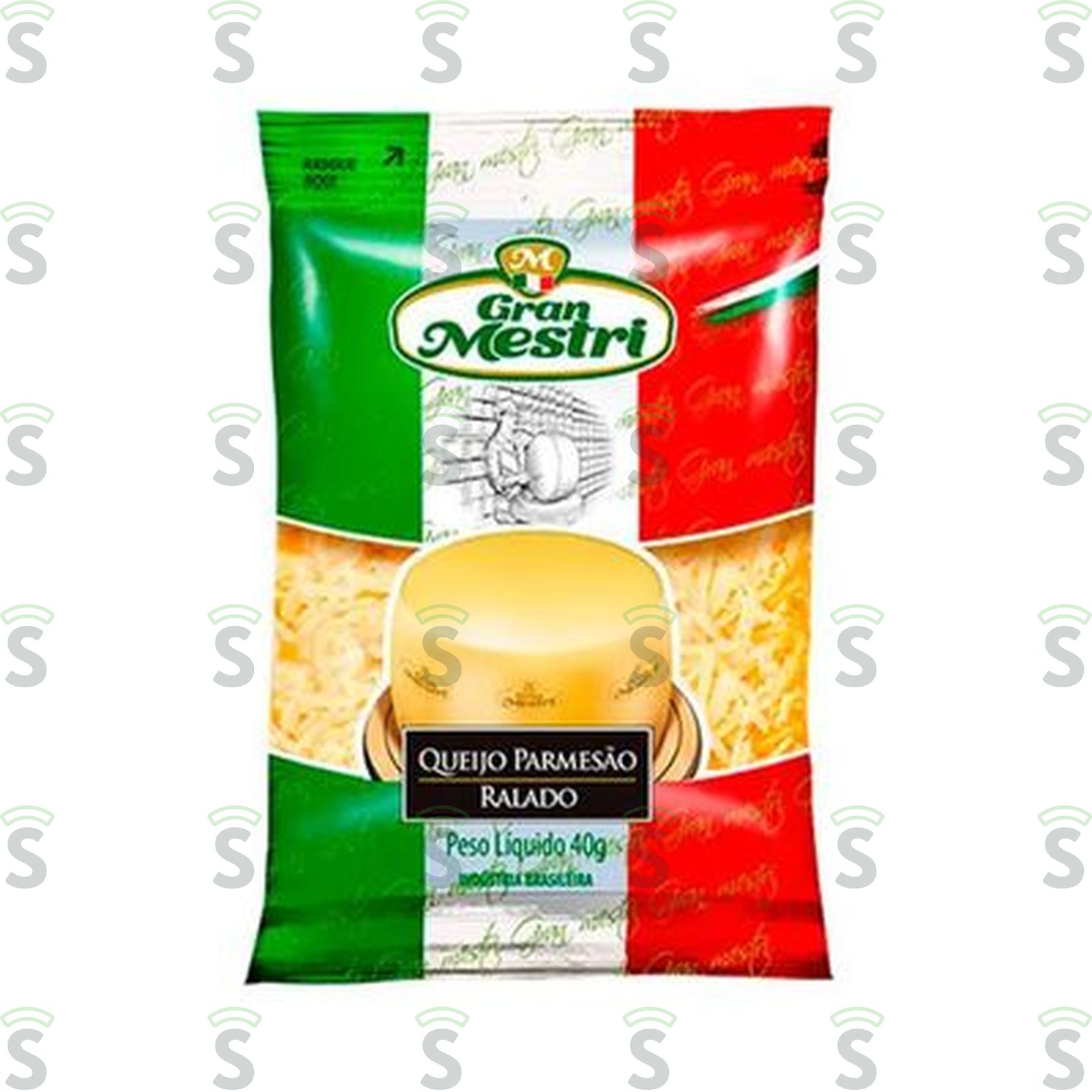Queijo Ralado Gran Mestri Parmesão Embalagem 40G