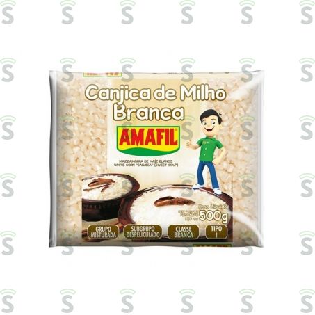  Amafil-canjica Milho 500g Branca