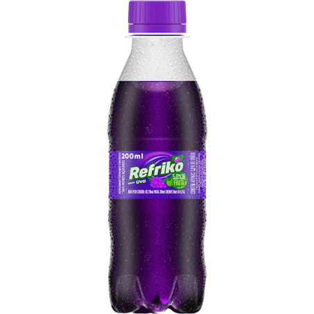 Refrigerante Refriko 200ml - Uva - Pet