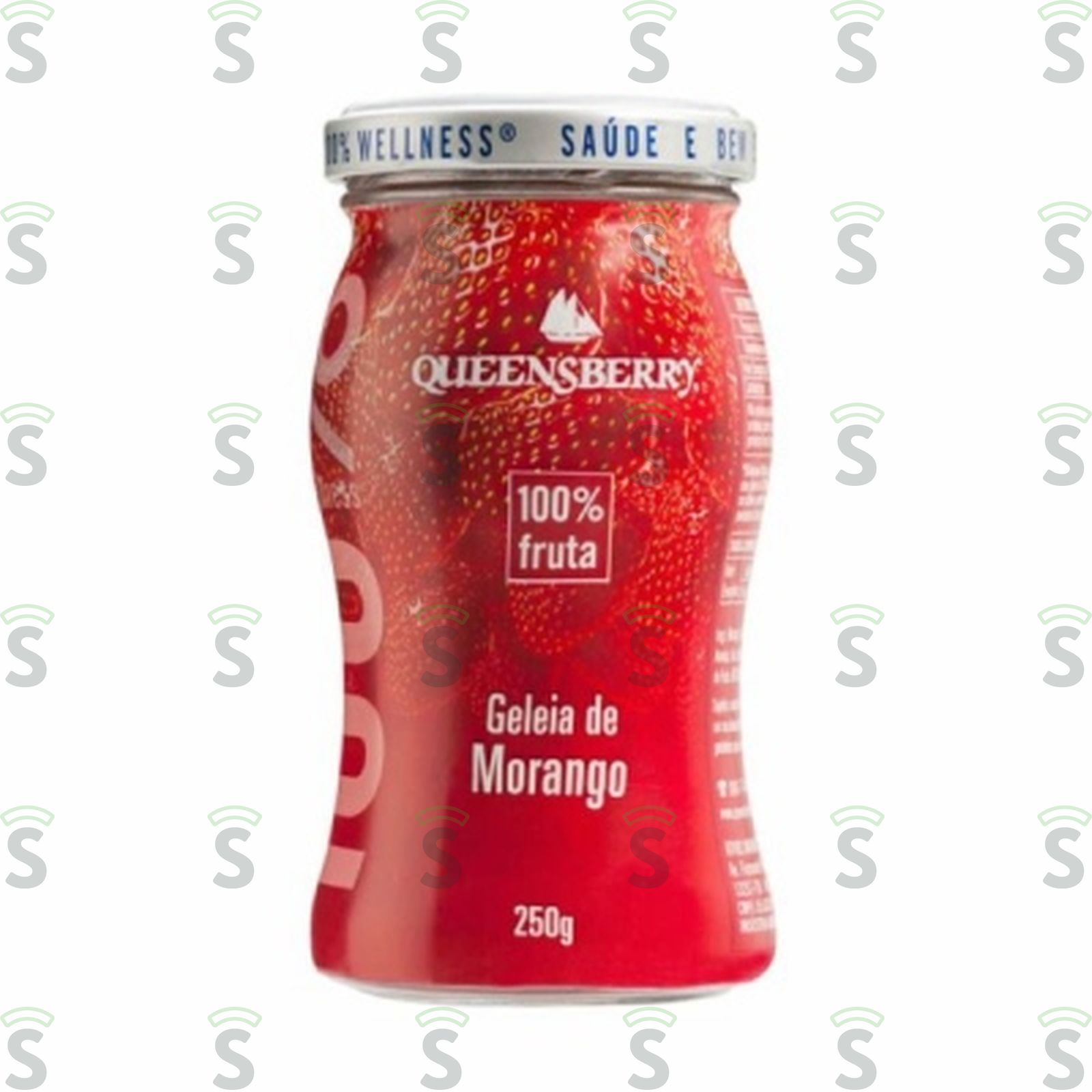 Geléia Queensberry 100% Morango Pote 250G