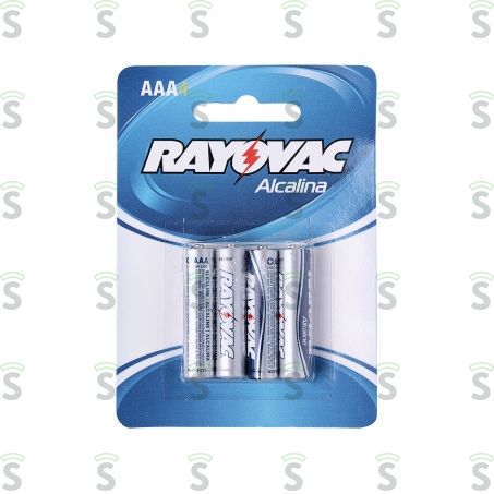  Pilhas Rayovac Alcalina Embalagem 4un