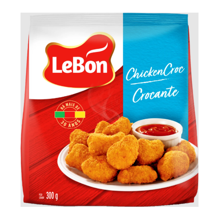 CHICKEN LEBON SCOOB FRANGO CROCANTE 300G